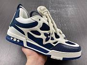 Louis Vuitton LV Skate Sneaker Marine White 1AARRL - 3