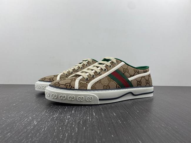 Gucci Women's Tennis 1977 Canvas Trainer  - 1