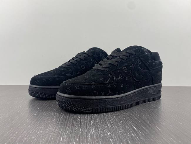 LOUIS VUITTON X NIKE AIR FORCE 1 BLACK 1A9VD7 - 1