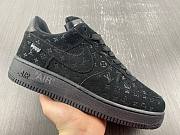 LOUIS VUITTON X NIKE AIR FORCE 1 BLACK 1A9VD7 - 4