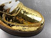 Louis Vuitton x Air Force 1 Low 'Metallic Gold' 1A9VG3 - 3