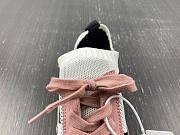 Chanel CC Logo Nylon Suede Sneaker Pink White Black - 6