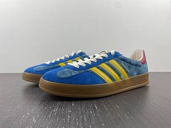 adidas x Gucci Gazelle Blue 7078489STU04860