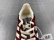 adidas x Gucci Gazelle Burgundy Velvet 707848 9STU0 6160 - 5