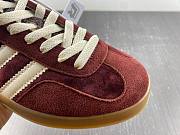 adidas x Gucci Gazelle Burgundy Velvet 707848 9STU0 6160 - 3