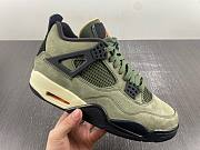 Undefeated x Air Jordan 4 Retro UNDFTD Olive JBM351-M1 - 4