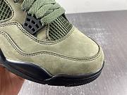 Undefeated x Air Jordan 4 Retro UNDFTD Olive JBM351-M1 - 5