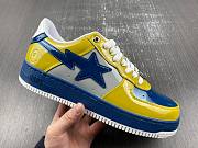 A Bathing Ape Bape Sta Nostalgic Blue Yellow 1I80191006 - 4