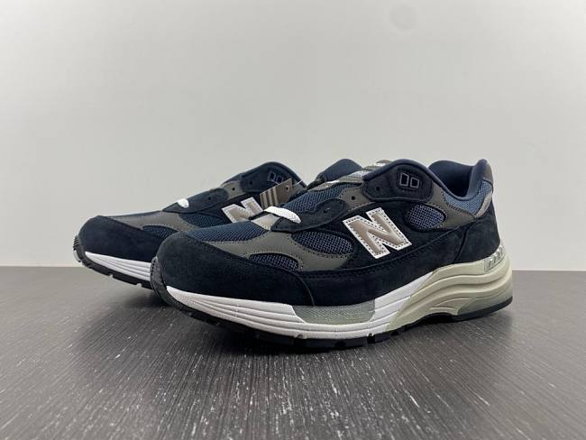 New Balance 992 Navy Grey M992GG - 1