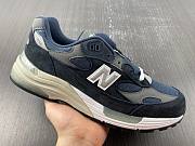 New Balance 992 Navy Grey M992GG - 4