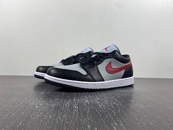 Air Jordan 1 Low “Black/Grey/Red” DC0774-062