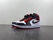 Air Jordan 1 Mid Gym Red Black Toe DQ8426-106 - 1