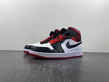 Air Jordan 1 Mid Gym Red Black Toe DQ8426-106