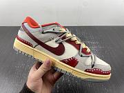 Nike SB Dunk Low Red White Wolf Grey - 1