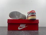 Nike SB Dunk Low Red White Wolf Grey - 6