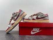 Nike SB Dunk Low Red White Wolf Grey - 5