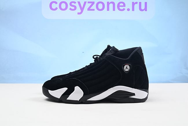 Air Jordan 14 Retro Black White 487471-016 - 1