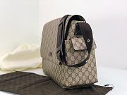 Gucci Diaper Bag Crossbody GG Supreme Brown - 3