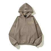 Fear Of God Long Sleeve Half Zip Hoodie FG7C - 6