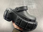 Balenciaga x Crocs Hardcrocs Slide Nero Silver 687397‑W1S8N‑1010 - 1