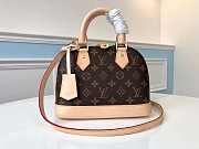 Louis Vuitton Material Monogram Alma BB- M53152 -25x19x11cm - 1