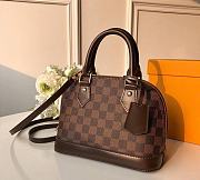 Louis Vuitton Damier Alma BB- N41221 - 25x19x12cm - 1