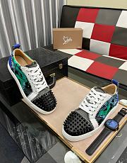 Christian Louboutin Fun Louis Junior Spikes Flat Street - 1