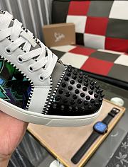 Christian Louboutin Fun Louis Junior Spikes Flat Street - 4