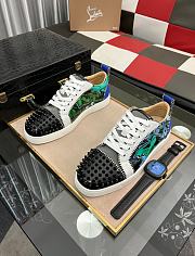 Christian Louboutin Fun Louis Junior Spikes Flat Street - 3