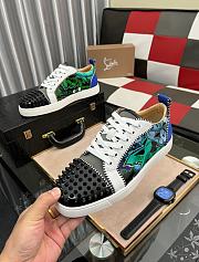 Christian Louboutin Fun Louis Junior Spikes Flat Street - 2