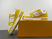 Louis Vuitton Trainer Yellow White Monogram 1AA6XN / 1AA6XL - 2