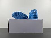 Louis Vuitton Trainer Blue Embossed Monogram 1AARFI - 5