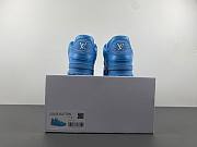 Louis Vuitton Trainer Blue Embossed Monogram 1AARFI - 6