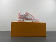 Louis Vuitton Trainer Pink Rose 1AA6VV / 1AA6VZ - 4