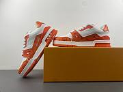 Louis Vuitton Trainer #54 Signature Orange White - 5