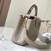 Louis Vuitton N82068 Capucines BB Steeple Gray - 6