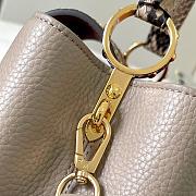 Louis Vuitton N82068 Capucines BB Steeple Gray - 4