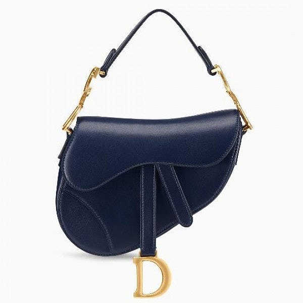 Dior Mini Saddle Bag Grained Calfskin - 1