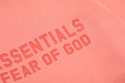 Fear of God Essentials Hoodie Coral FW22 - 6