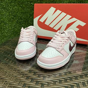 Nike Dunk Low Pink Foam Red White