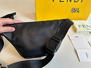 Fendi Roma Belt Bag Black leather belt bag - 6