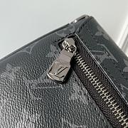 Louis Vuitton Messenger District Monogram Eclipse PM Black Bag 26cm - 3