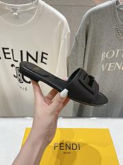 Fendi Black leather slides 8R8136AE7TF0ABB - 4