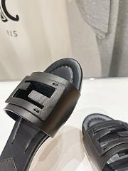 Fendi Black leather slides 8R8136AE7TF0ABB - 2