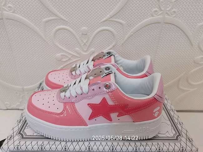 A Bathing Ape Bape Sta Low Color Camo Combo Pink 001FWH201046_PNK - 1